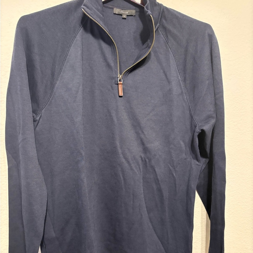 Vince Midnight Blue Knit Pullover